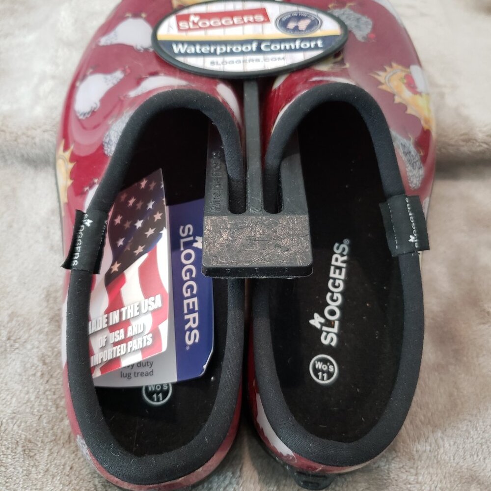 (NWT) Sloggers Women's Waterproof Garden Shoes (Size 11) - Picture 9 of 10